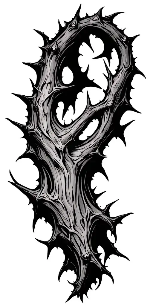 Thorn Branches Shaped Like