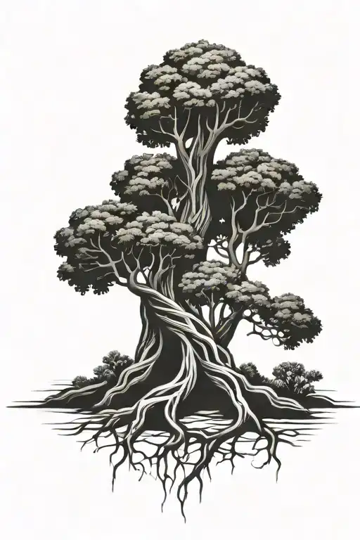 Long Tree Intertwined