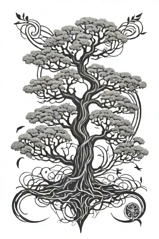 Long Tree Intertwined