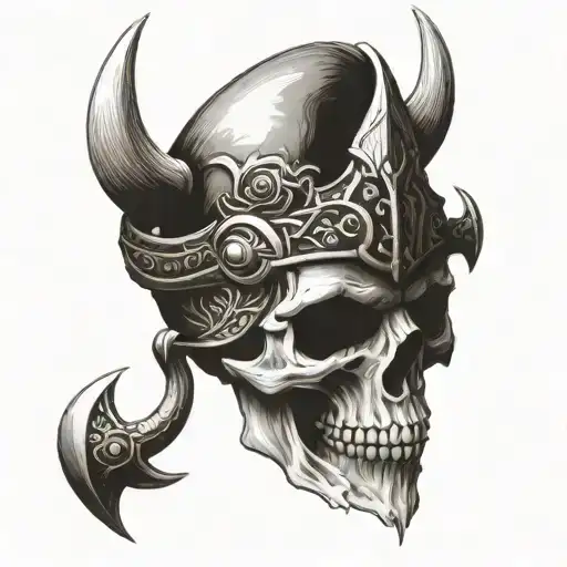 Viking Skull
