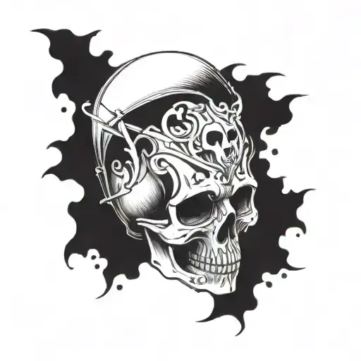 Skull Deep Meaning Text