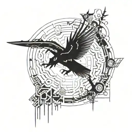 An Intricate Design Combining Computer Circuitry With Hunting Elements