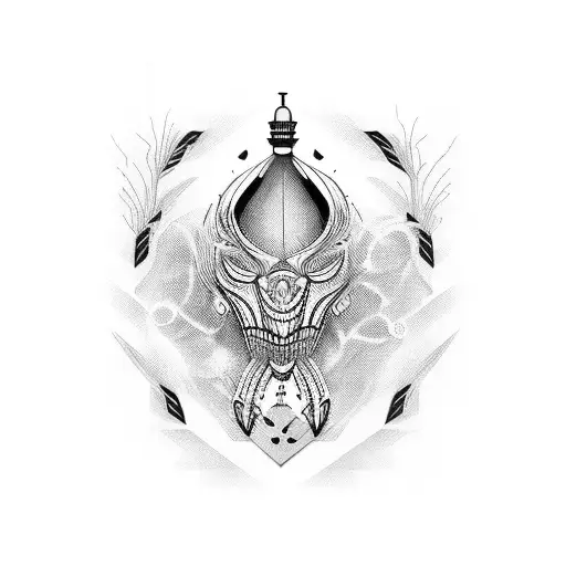 Tatoo With Mesh And Lettering Embrace Your Freedom