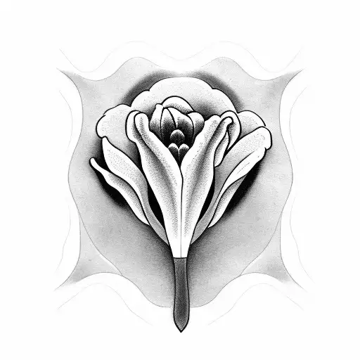 Tulip On The Collarbone