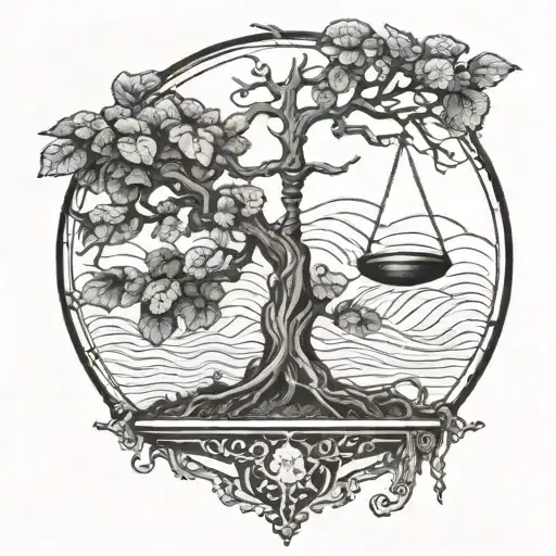 Scales Growing Out Of A Tree