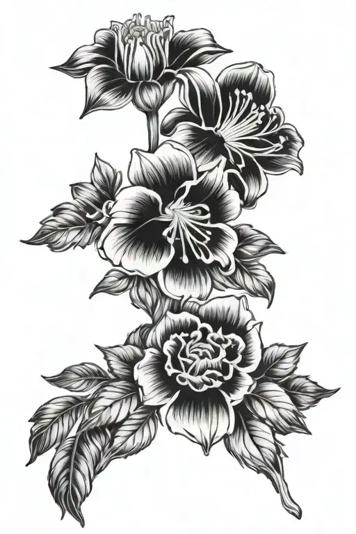 June Flower July Birth Flower 7-17-17 7-17-18 6-20-22