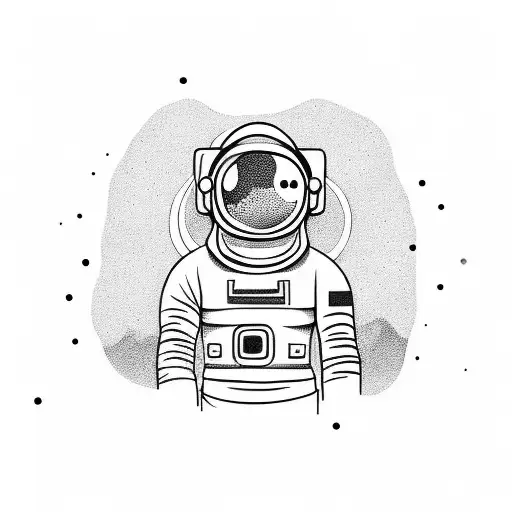 Meditating Astronaut