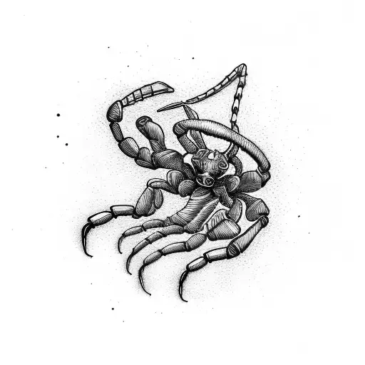 Scorpion From Side View