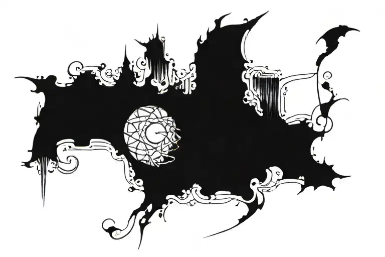 I Just May Set Off In Another Direction Entirely Done In Black