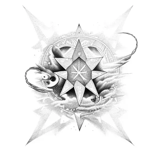 Ocean And Stars With The Name Twyla And Kyson