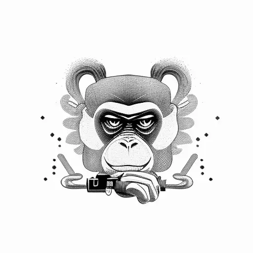 Monkey With A Gun