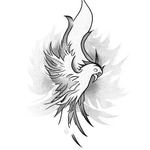 Phoenix On Forearm