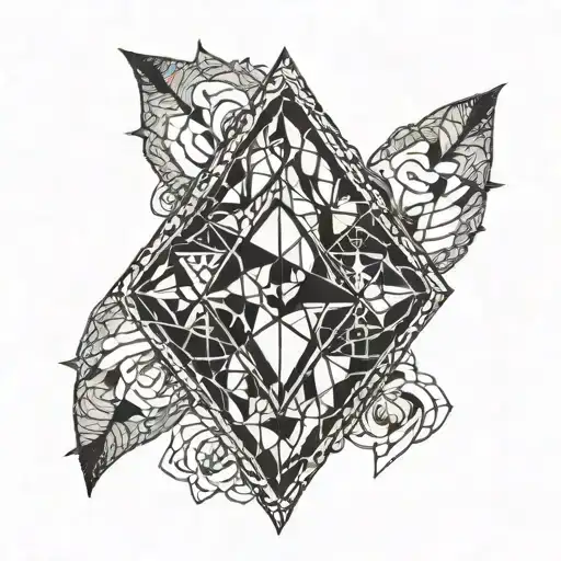 Filled Black Diamond