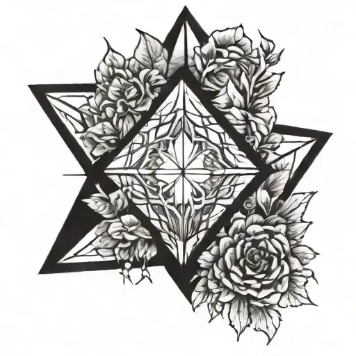 Black Diamond Filled With Minimalist Details