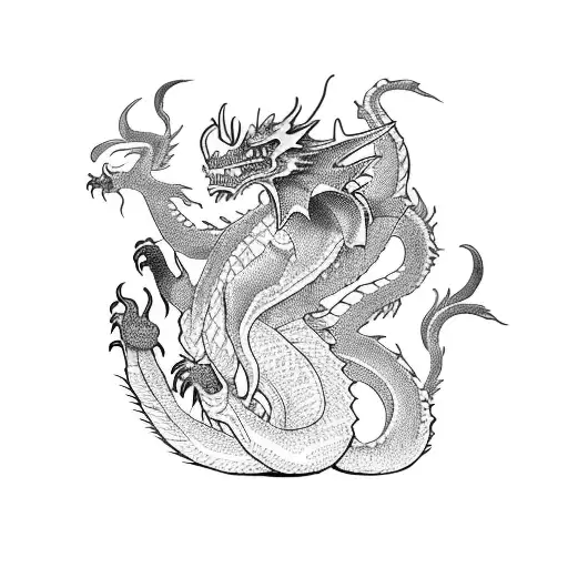 A Stack Of Books With A Dragon Emerging From The Pages