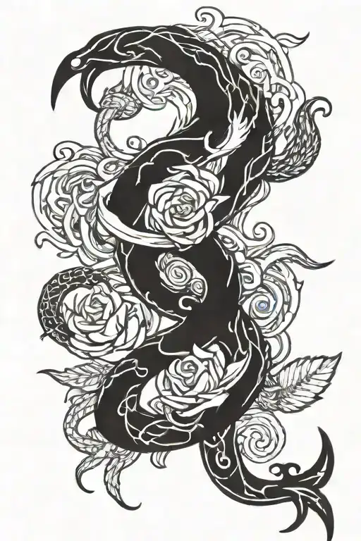 Capricorn Aquarius Cancer Zodiac Symbol