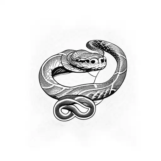 Full Arm With An Snake