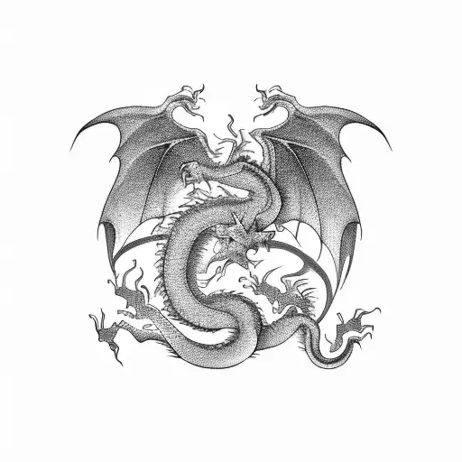 Dragon And Number 11