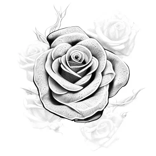 Withered And Dried Rose