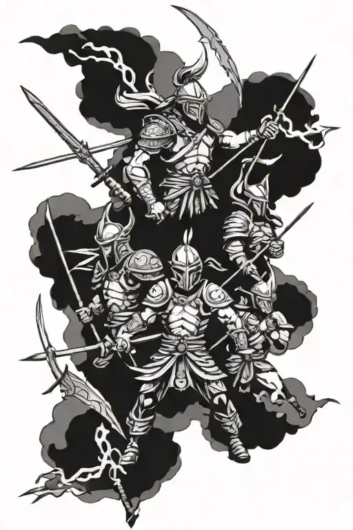 Three Warriors Journey To Victory