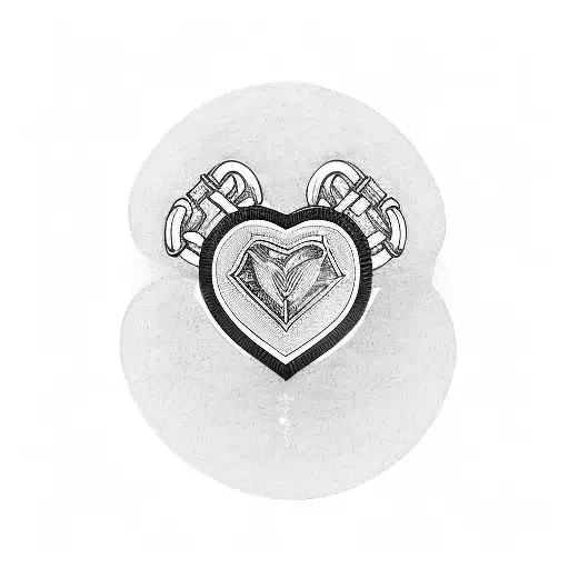 Heart Shaped Police Handcuffs