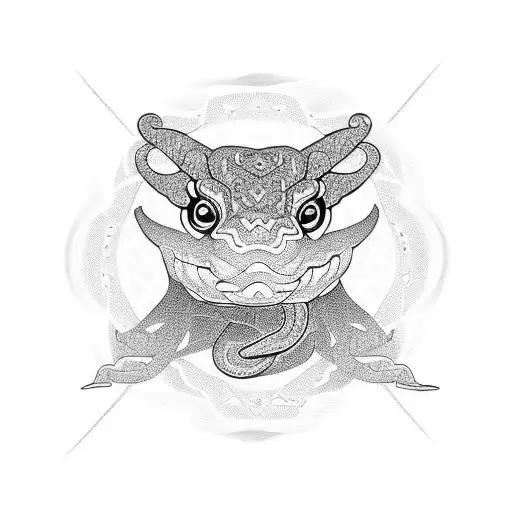 Selma Hayek Surrounded By A Mesmerizing Snake Pattern