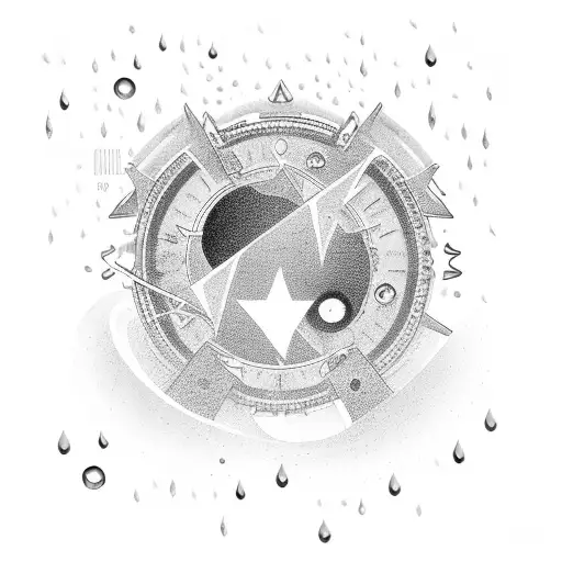 Stars Rain Hourglass Chains