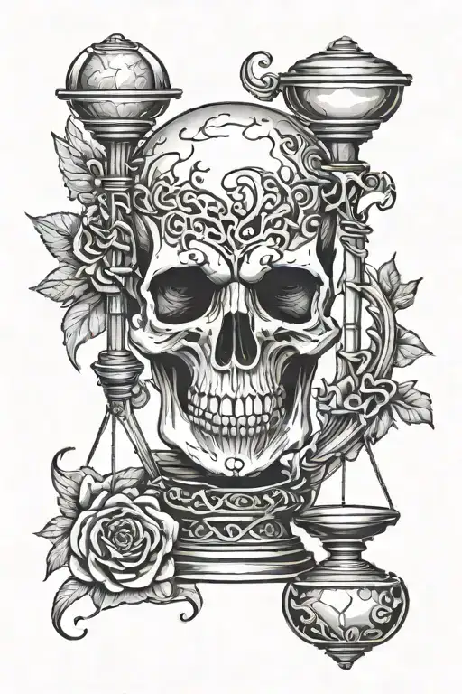 Hourglass Skull Snake
