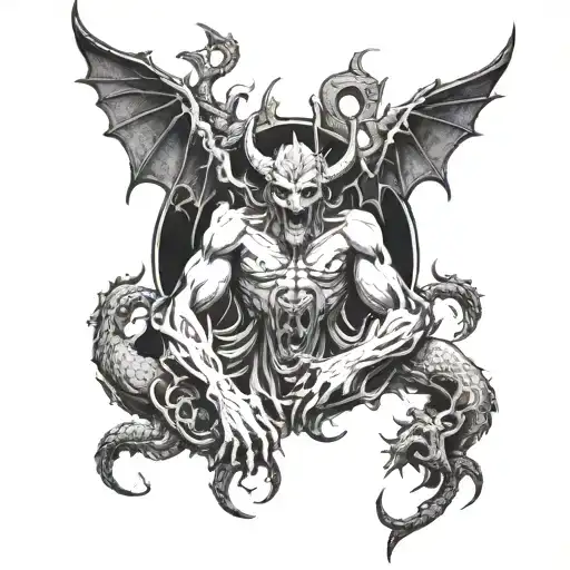 Demons Crawling Up To Heaven Gates