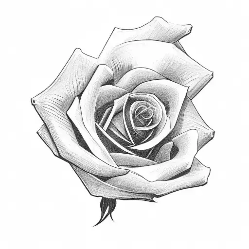 Skeleton Giving You A Rose Side View