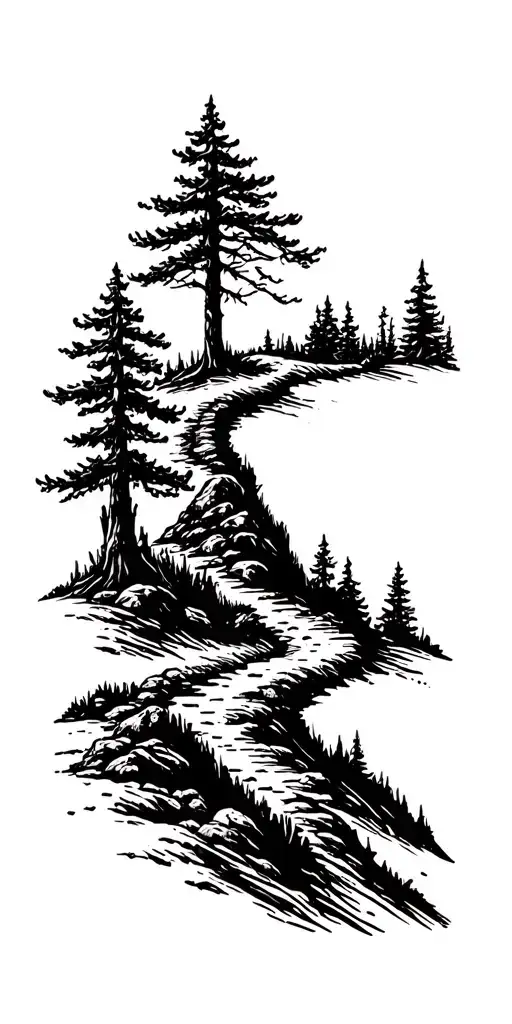 Hiking Trail Winding