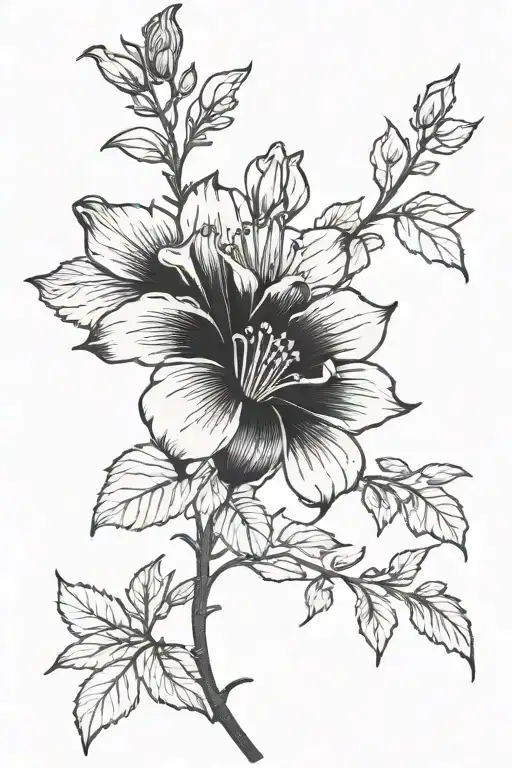 Birth Flower Blooming