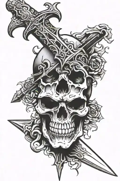 Sword In Skull