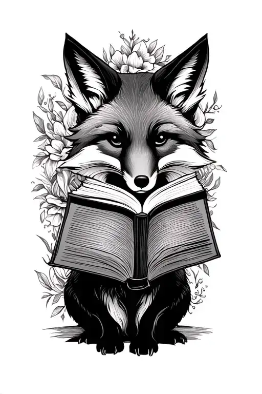 Fox Reading Book