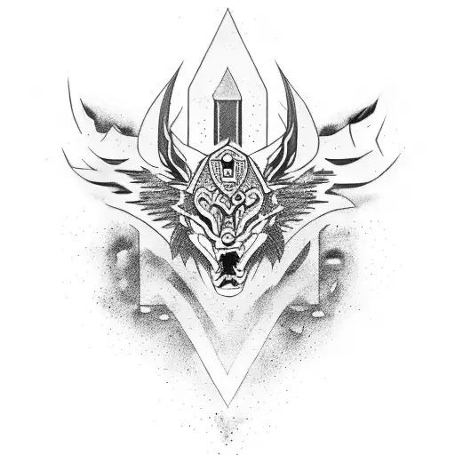 A Powerful Warrior Embracing Creativity And Positivity