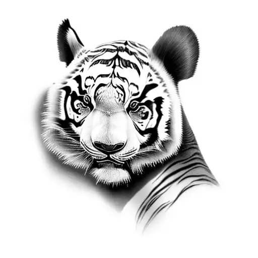 A Panda And A Tiger Blend