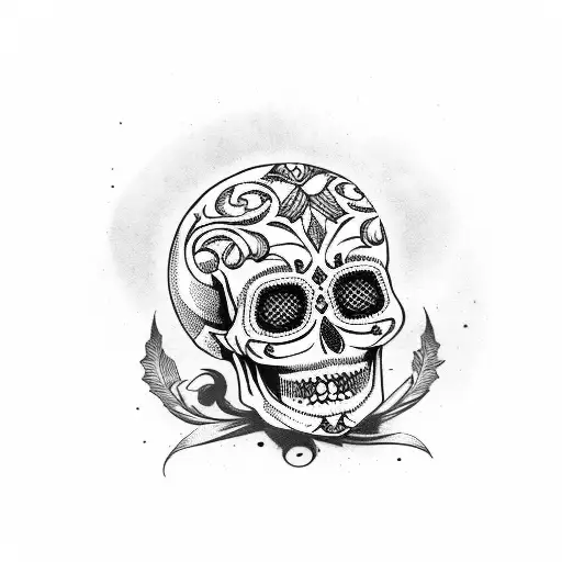 Day Of The Dead Skull