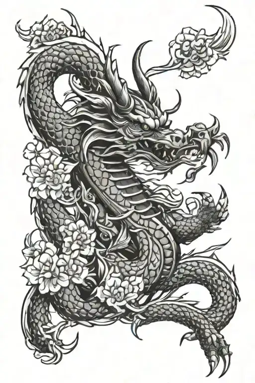 Samurai Dragon Sakura