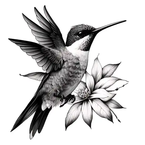 Realistic Humming Bird