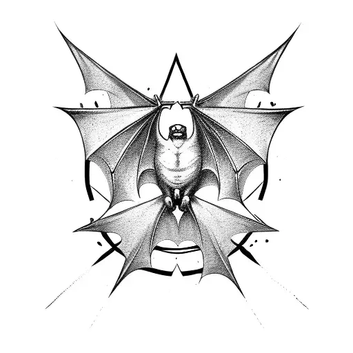Chained Bat Symbol