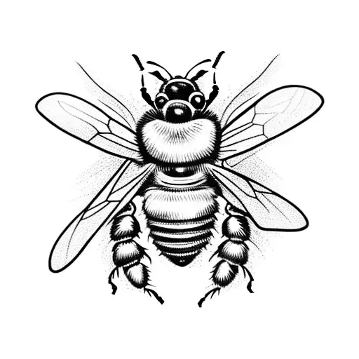 Mechanical Bee With Powerful Wings
