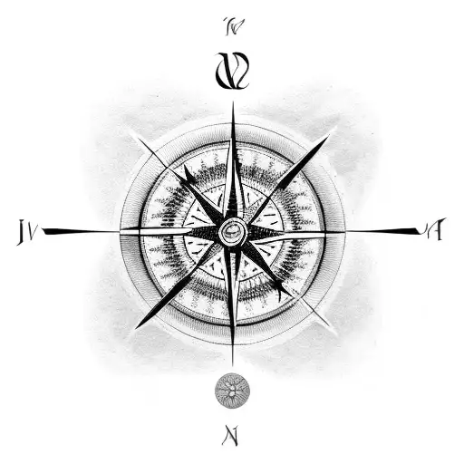 Linedrawing Compass
