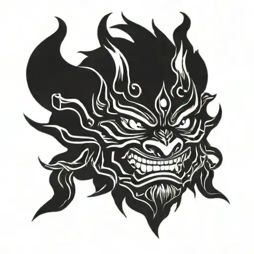 Oni Demon Mask