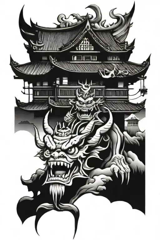 Houses Japan Demon Chania