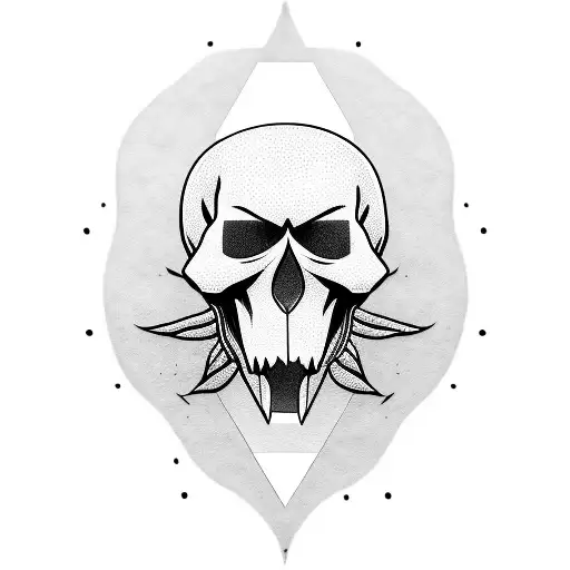 Shito-ryu Karate And Skull