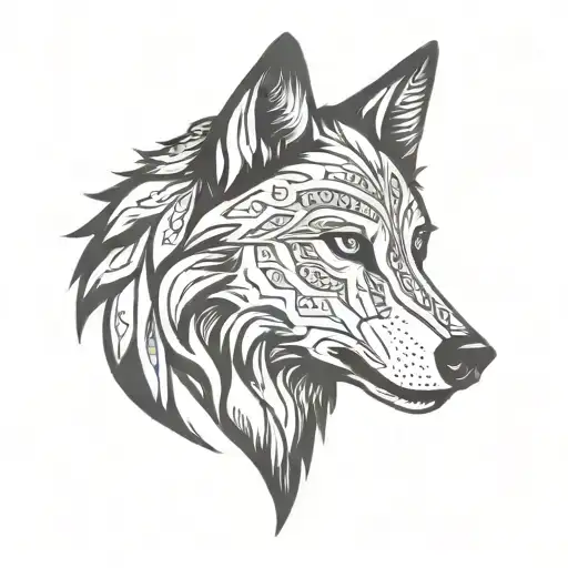 Slavic Woman Wolf