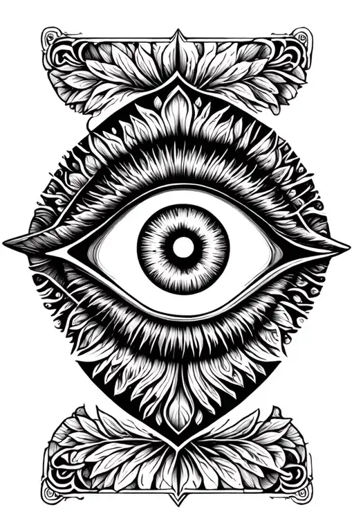 All Seeing Eye Symbol Maya