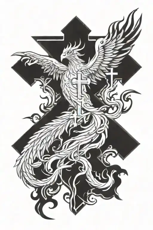 Phoenix Carrying Cross