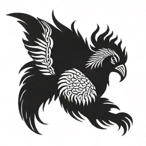 Phoenix With Scale