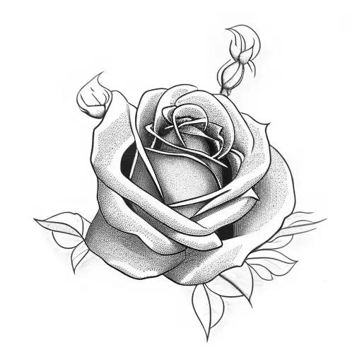 Rose With Stem
